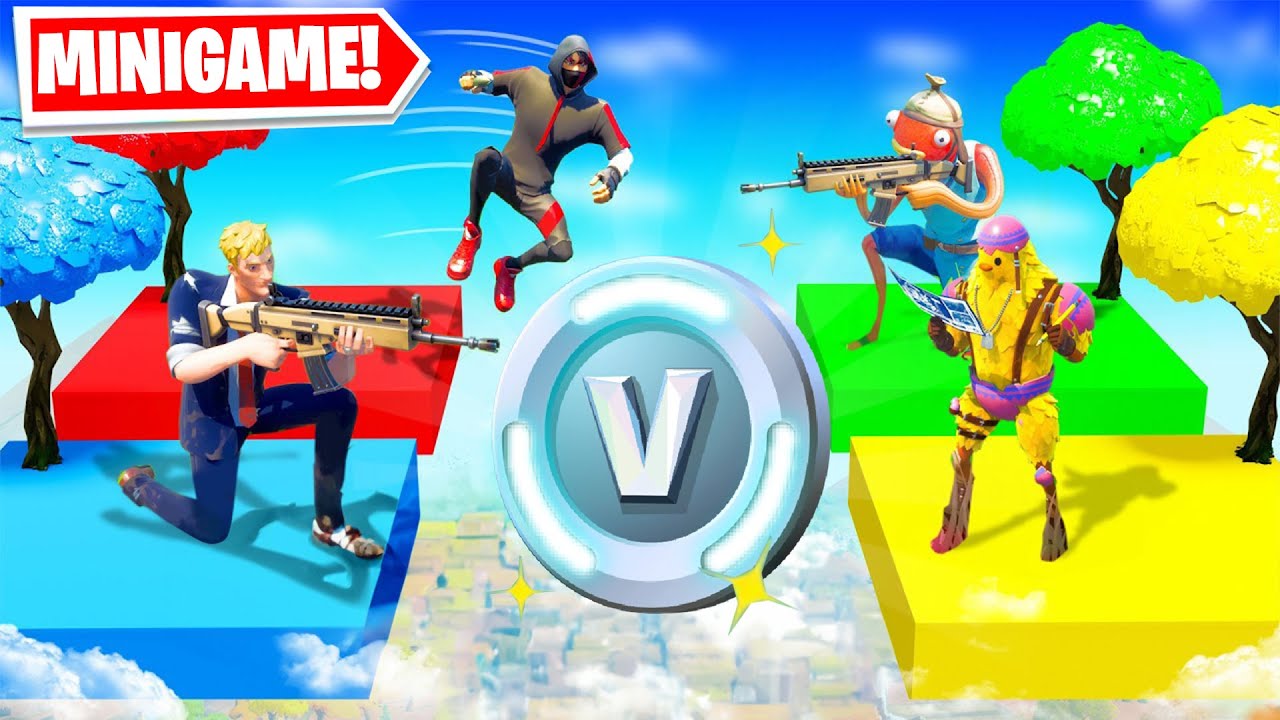 MEME MINIGAME um 5000 V-BUCKS in Fortnite!