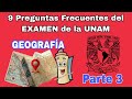 9 Preguntas frecuentes de GEOGRAFÍA - EXAMEN UNAM | Parte 3