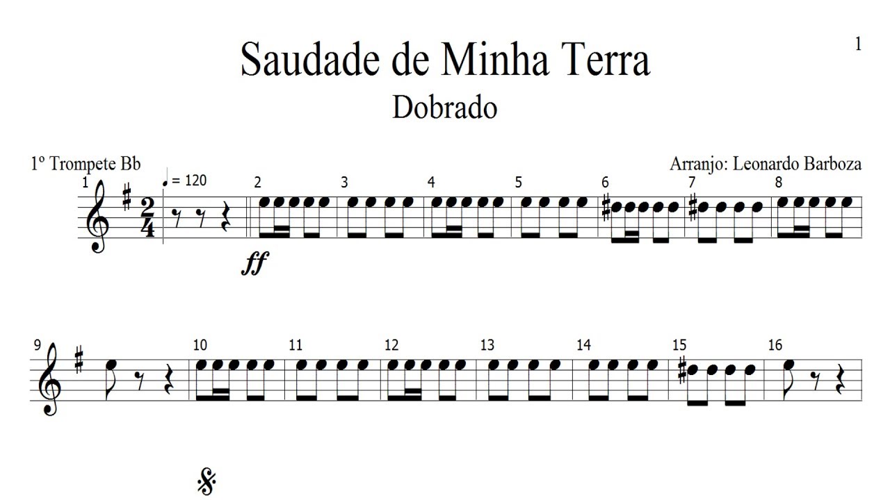 Super Partituras - Músicas de Dobrado