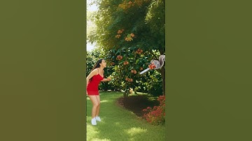 sóc cưa cây măn cục | VIDEO AI HAI HUOC