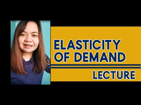 Video: Bakit hindi elastic ang elasticity ng demand para sa tubig?