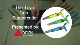 The Toyo Thomas Grip Super Cutter | Delphi Glass