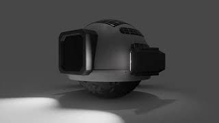 sphere wheel robot animation