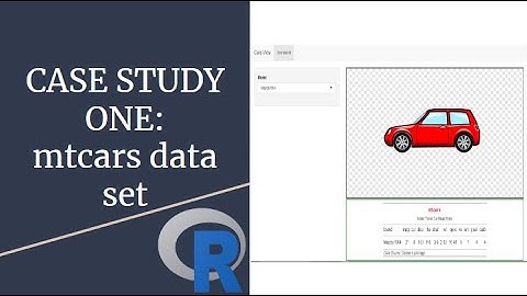 21 Case Study - mtcars data set - r  programming