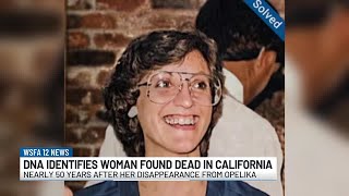 New details emerge in 1980 cold case of Opelika woman found dead in California