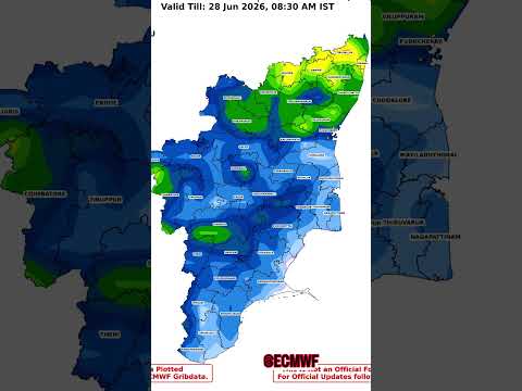 வட தமிழகத்தில் கனமழை வாய்ப்பு | வானிலை 27.06.2026 #ChennaiRains