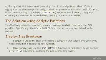 How to Fetch the Latest Record for Each Item in SQL