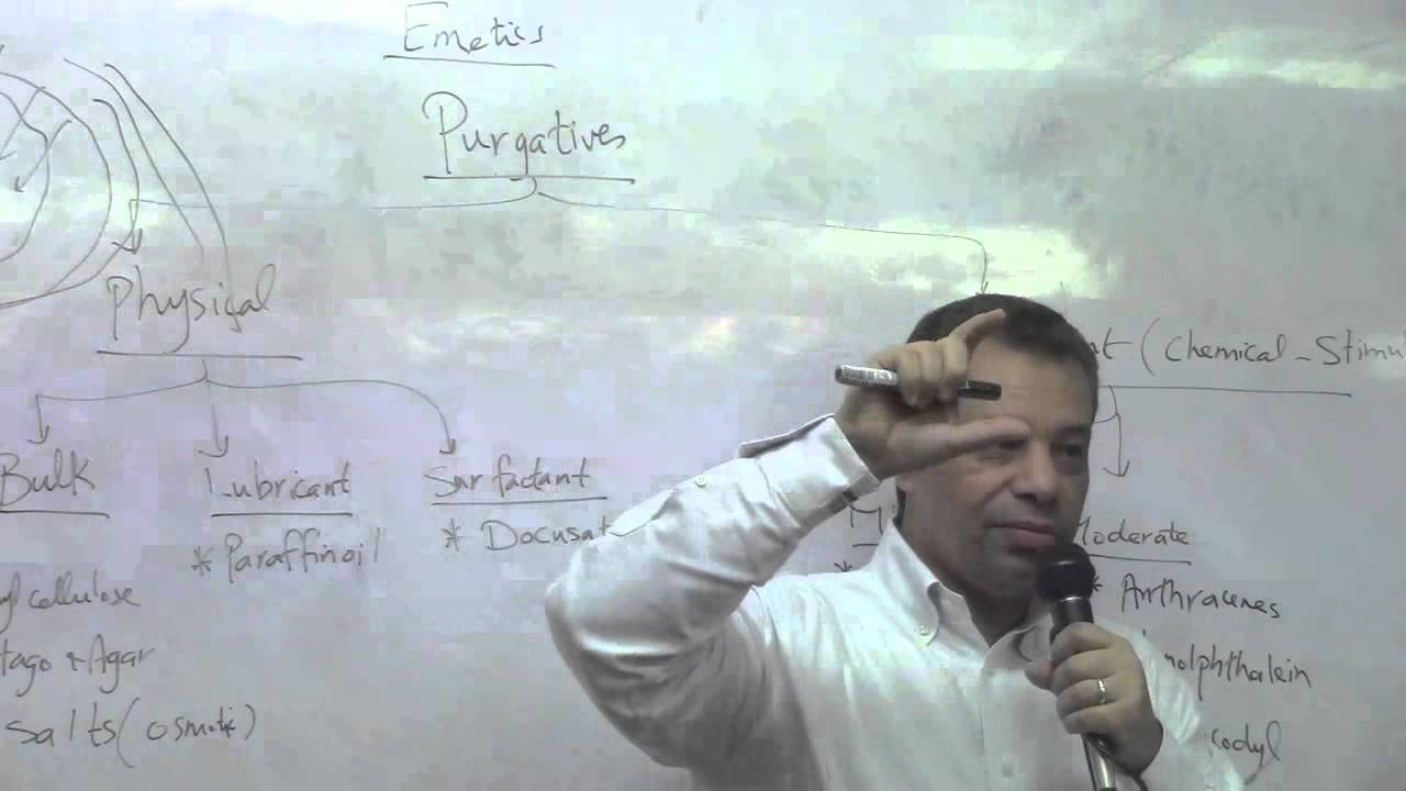 44. Dr.Ahmed Abdelrahman [Purgatives-Types of Enema till Hepatotoxic Drugs]