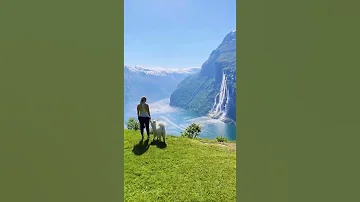 الطبيعة والماء مااجمل هذا المنظر 
