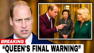 Prince William CONFRONTS Camilla After Finding Queen Mother's Hidden Note To Princess Anne