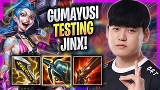 GUMAYUSI TESTING JINX IN KR SOLOQ! - T1 Gumayusi Plays Jinx ADC vs Xayah! | Season 2023
