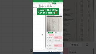 Extract Data from Picture in Excel‼️ #excel screenshot 3