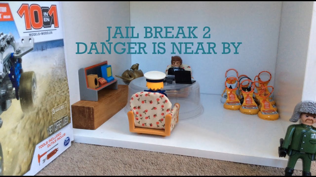 Jail Break 2: Danger Is Nearby | Playmobil Stop Motion | BrickTrunk Animations
