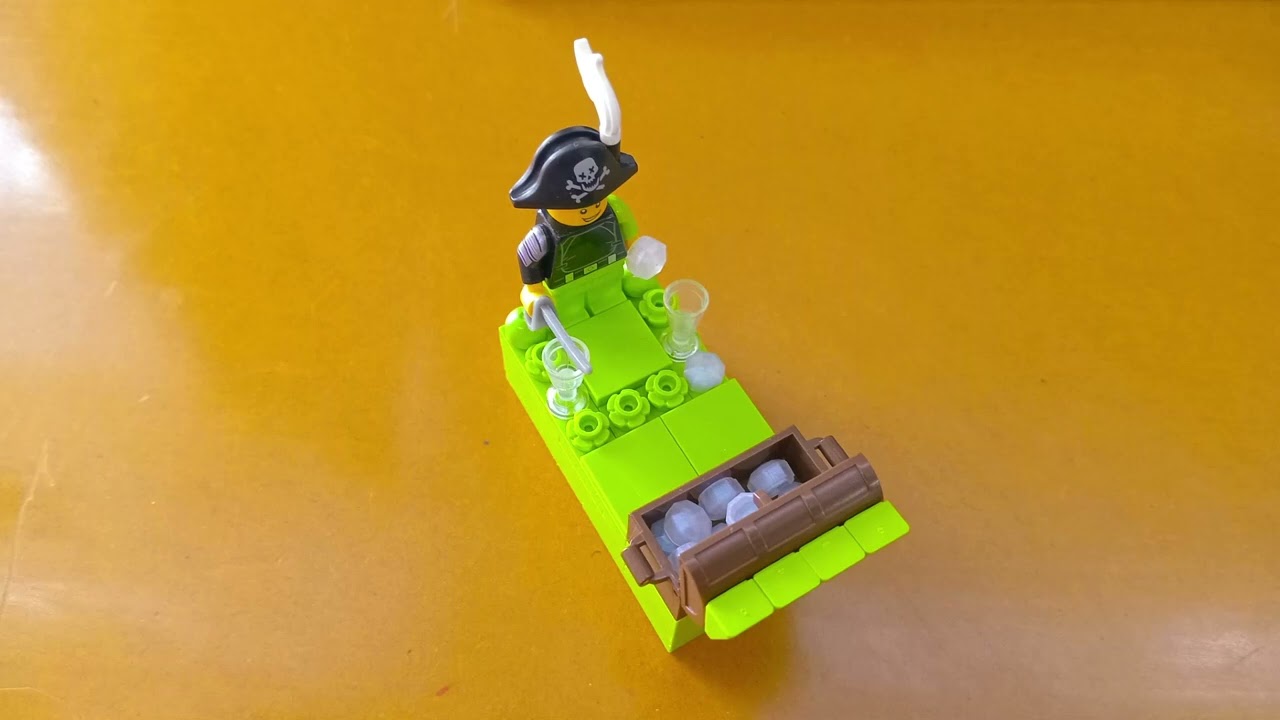 Lego Pirate Fantasy MOC: The Treasure of the Slime Jungle