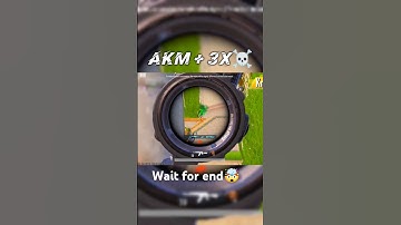 Bgmi akm + 3x #bgmi #pubg #viralvideo #shorts
