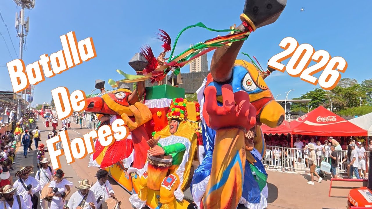 Batalla de Flores Carnaval de Barranquilla 2026 - Randall’s Life