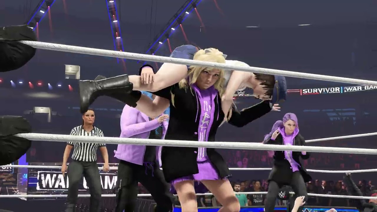 WWE 2K24 Hololive Millimon vs. Holo Police