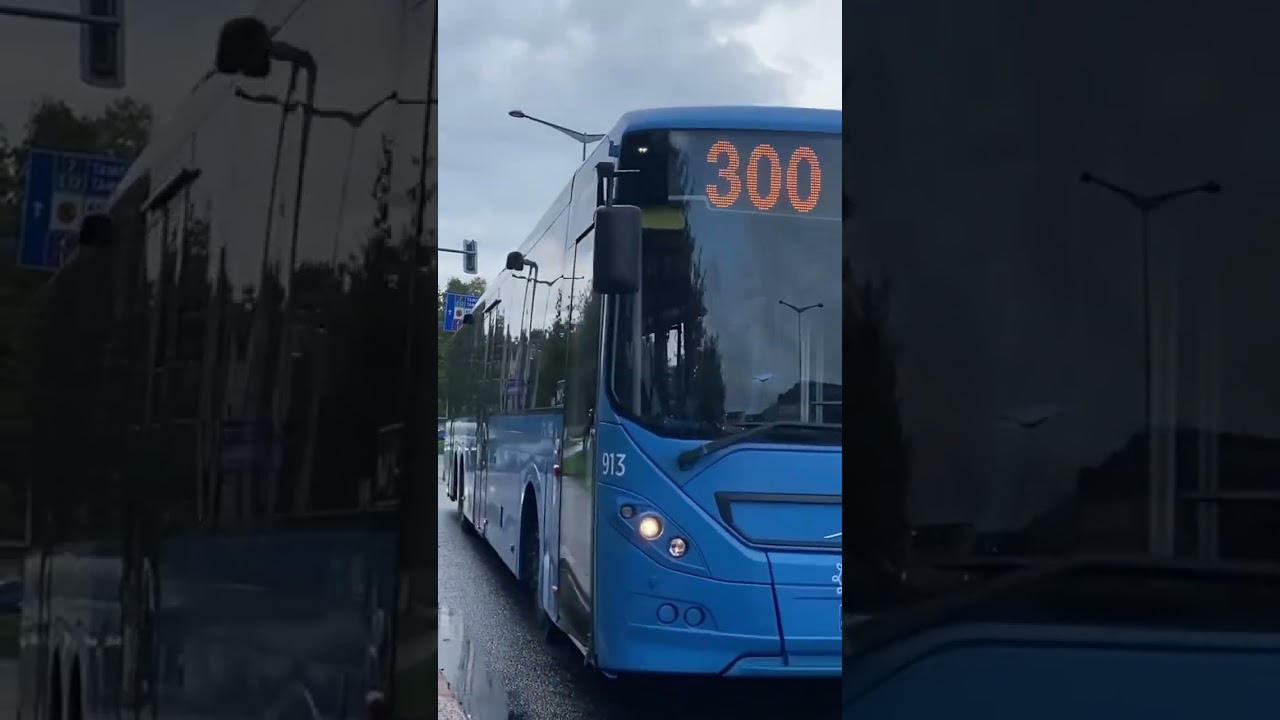 Nobina Finland 913 Talontiellä linjalla 300