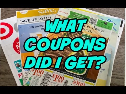 5/9/21 WHAT COUPONS DID I GET?