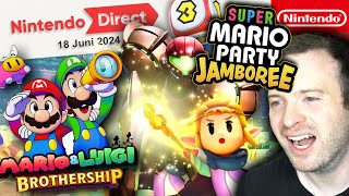 Thumbnail for 🔴 NINTENDO DIRECT 18.06.2024 🎇 Domtendos Reaktion