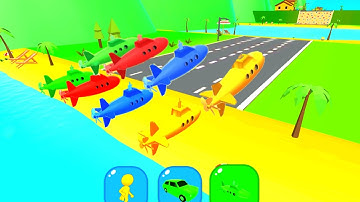 shape Shifting Gameplay|| shape Shifting Android||new ios game |✓🚜🛵🚕🛵🎮