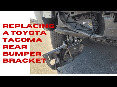 How To Replace Toyota Tacoma Rear Bumper Bracket DIY