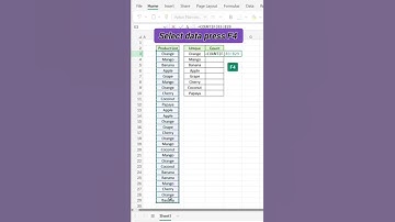 Boost Your Productivity in Seconds! 🚀 #dataskills #excel #exceltips #excelforbeginners #exceltricks