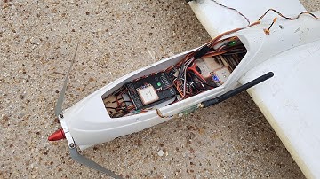 Ardupilot Plane ..Dual GPS / Phoenix 2400(old+repaired) +ELRS / test flight ..100km/2hours