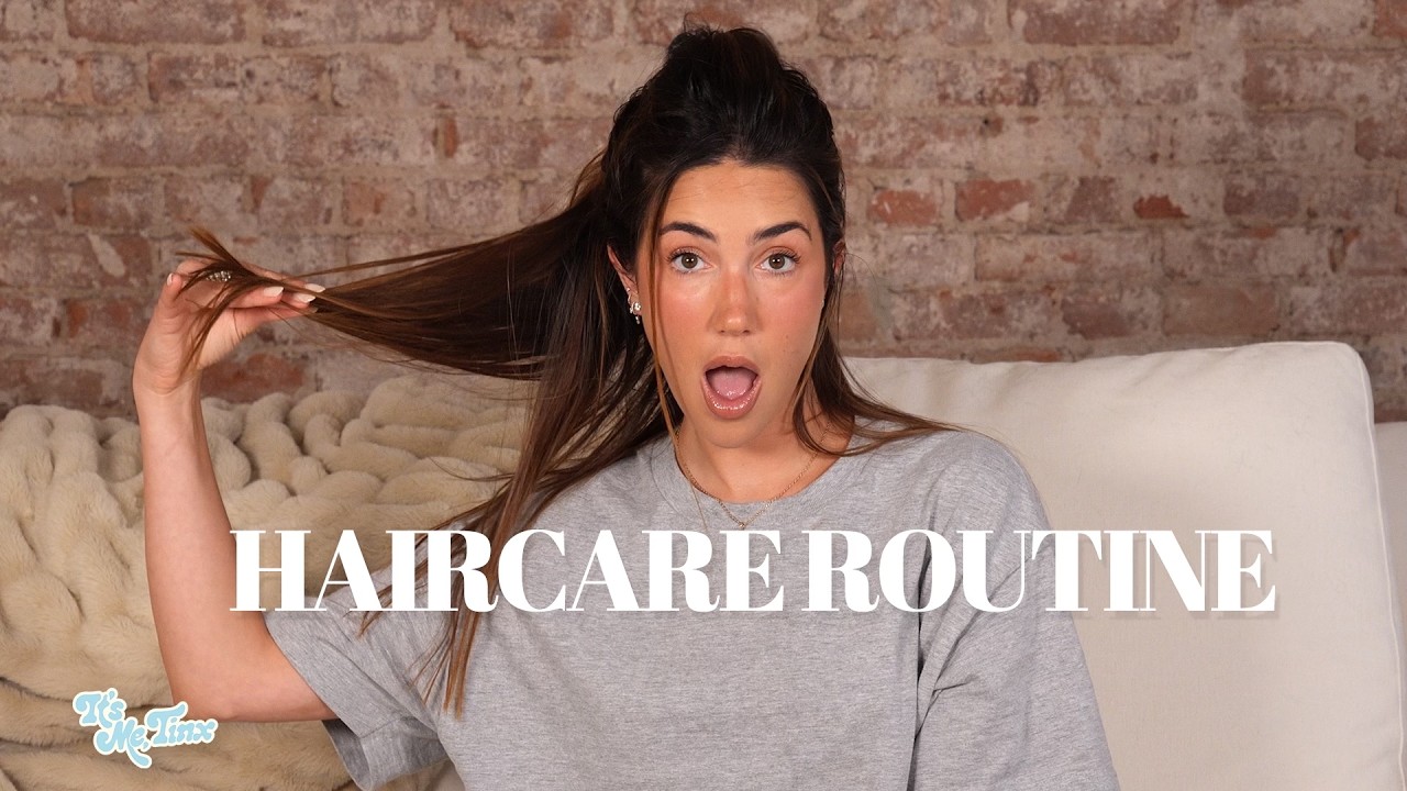 my haircare routine for long HEALTHY hair - YouTube