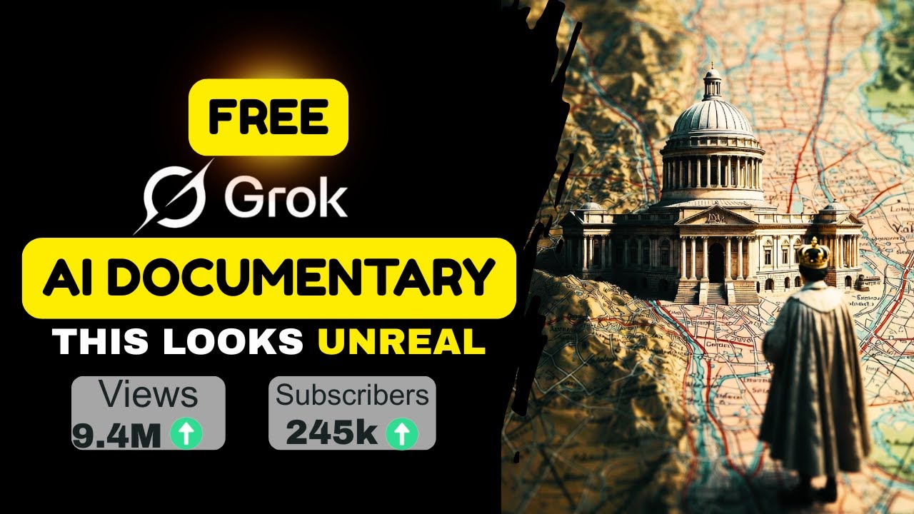 Create INSANE 3D AI History Documentaries Using Grok (FREE & Step-By-Step Tutorial)