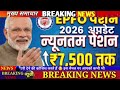 EPFO Big Update Today | EPS-95 Pensioners के लिए आई बड़ी खबर | EPS Pension Latest Update Today