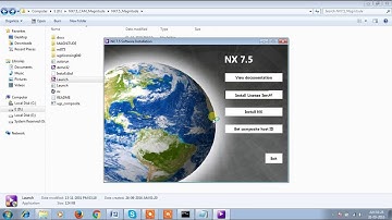 How to install nx 7 5