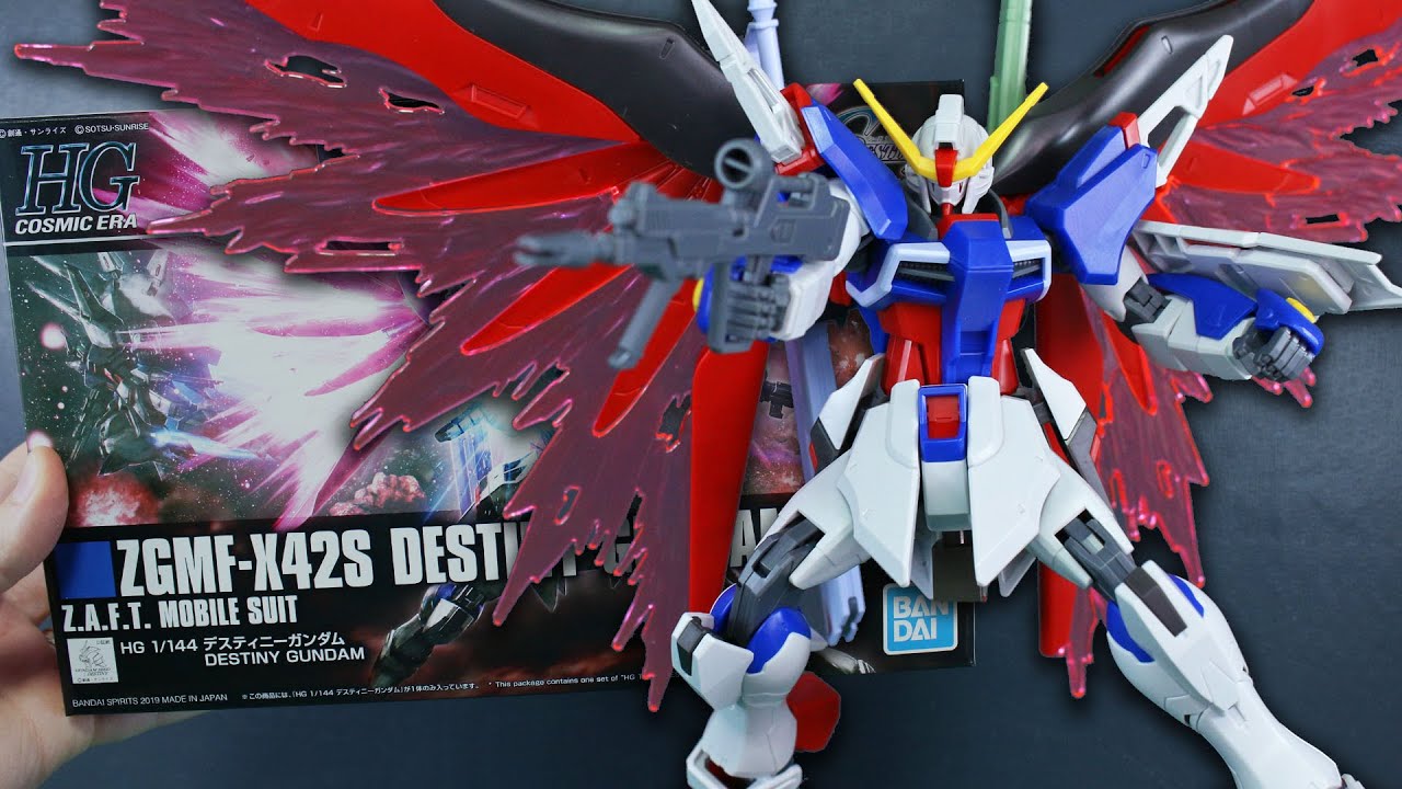 destiny รีวิว  2022  HGCE Destiny Gundam UNBOXING and Review