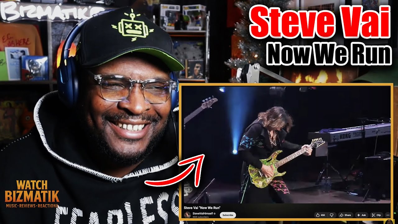 Steve Vai - Now We Run | REACTION/REVIEW