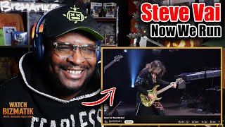 Steve Vai - Now We Run | REACTION/REVIEW