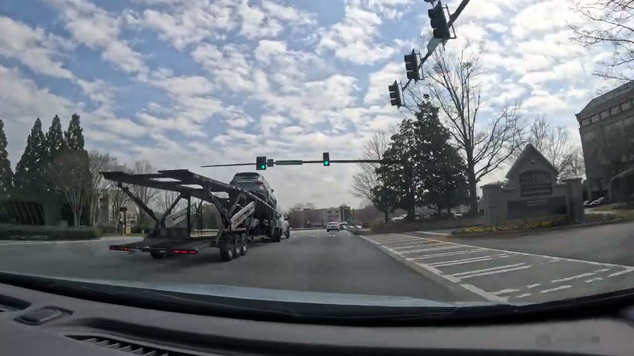 Driving from Alpharetta to Atlanta (until the GoPro overheats)