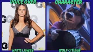 COMPARISSON VOICE OVER AND CHARACTER ZOOTOPIA : DUKE THE MUSICAL