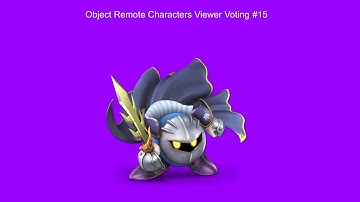 Object Remote Characters Viewer Voting Episode 15