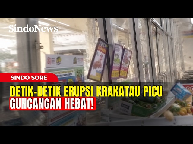 Detik-Detik Mencekam Guncangan Dahsyat Akibat Erupsi Gunung Anak Krakatau | Sindo Sore | 05/09