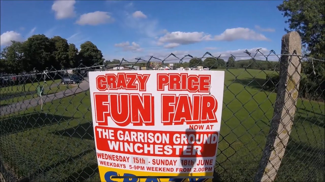 Charles Cole's Winchester Funfair preview/Set up Vlog - 2017