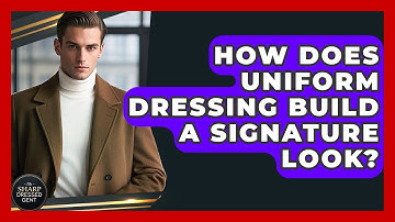 How Does Uniform Dressing Build A Signature Look? - The Sharp Dressed Gent