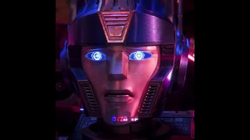 "How they became Optimus Prime and Megatron." - Transformers One