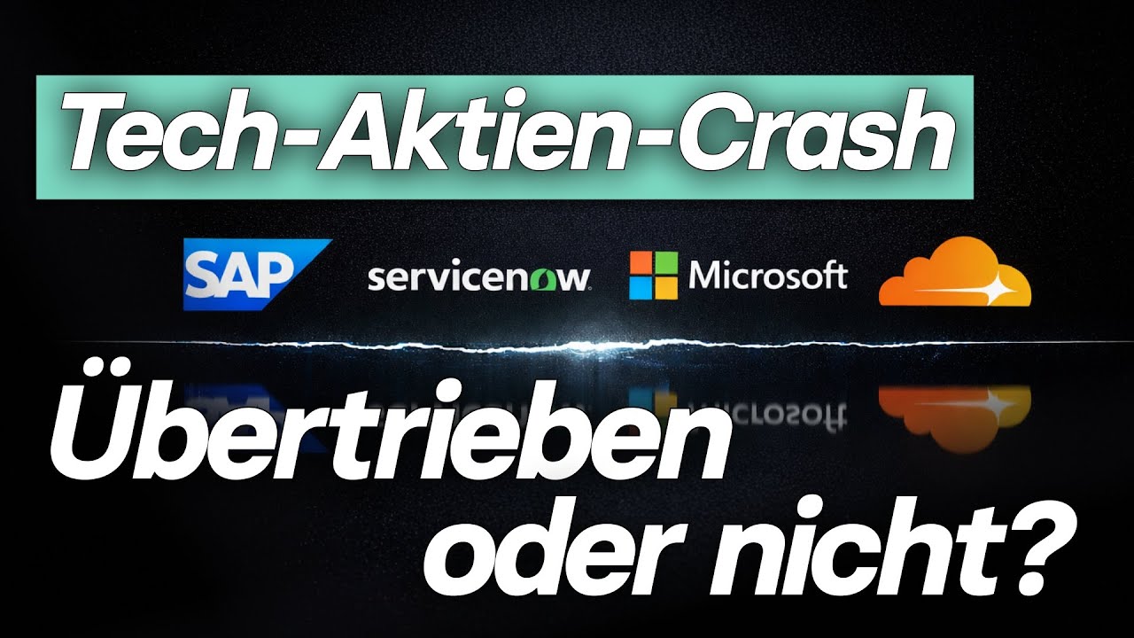 Tech-Aktien-Crash bei SAP, ServiceNow, Microsoft, Cloudflare | AktienPuls360 ReelTalk