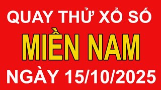 Southern Lottery Trial, Wednesday, October 15, 2025 | Dong Nai, Can Tho, Soc Trang Lottery