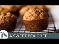 Healthy Banana Chocolate Chip Muffins | A Sweet Pea Chef