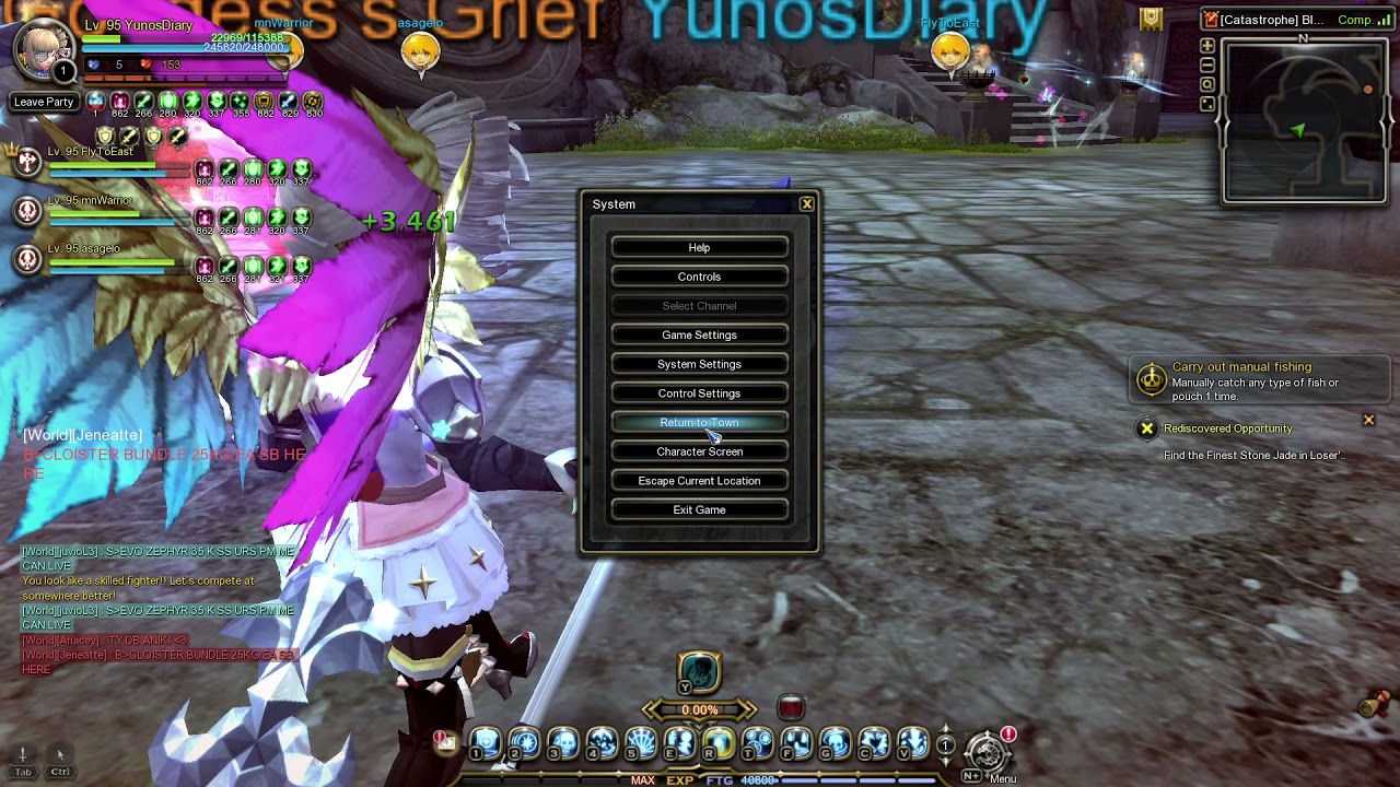 Dragon Nest Catastrophe Red Lotus Palace Daily Quest