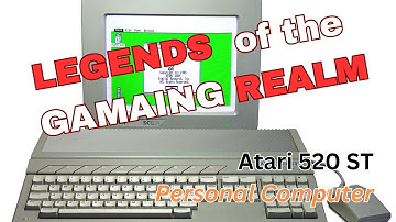 Atari 520 ST - A Nostalgic Journey #atari #atari520