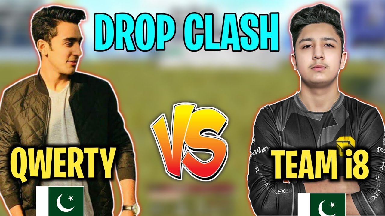 TEAM i8 vs TEAM QWERTY SAME DROP FIGHT🤐 | i8 Crypto vs Rehman🥶 | Same Drop Clash😨