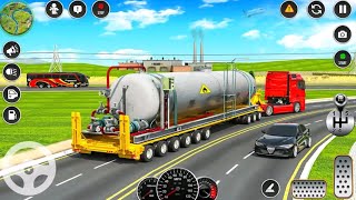 Oil tanker truck driving game #games #trucksimulator screenshot 5