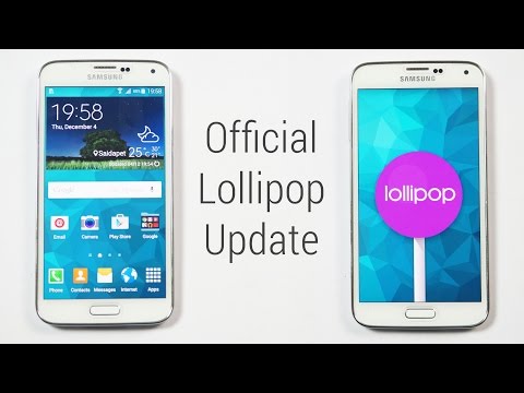 Galaxy S5 - Official Android 5.0 Lollipop Update - Install Instructions (SM-G900F Only)